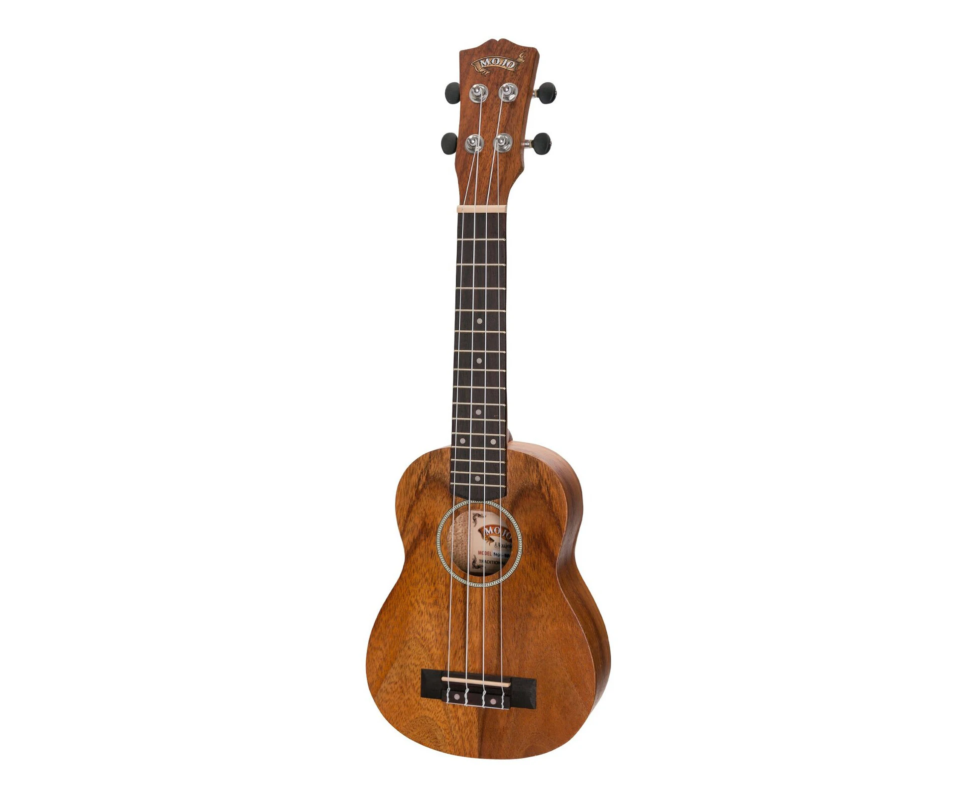 Mojo 'B80 Series' All Bubinga Soprano Ukulele (Natural Satin)