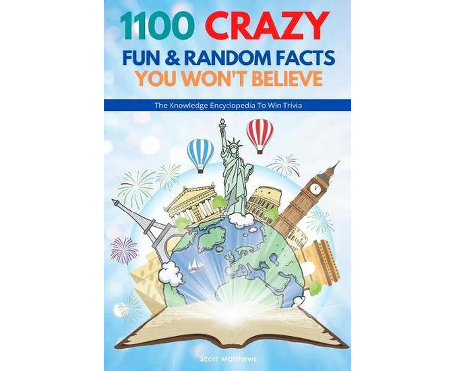 1100 Crazy Fun & Random Facts You Won't Believe - the Knowledge Encyclopedia to Win Trivia (funny, Strange & Ridiculous Facts)