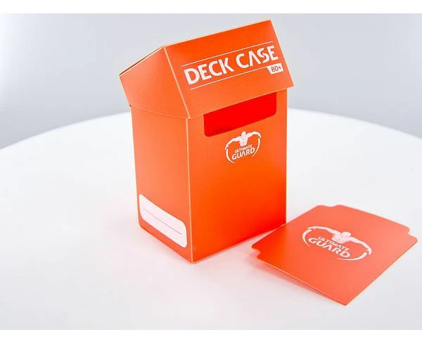 Ultimate Guard Deck Case 80+ Standard Size Orange Deck Box