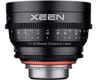 20mm T1.9 XEEN Nikon Full Frame Cinema Lens