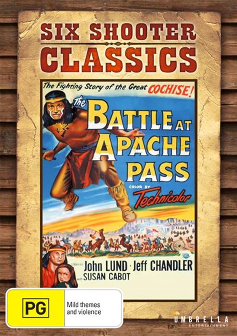 Battle At Apache Pass | Six Shooter Classics, The DVD