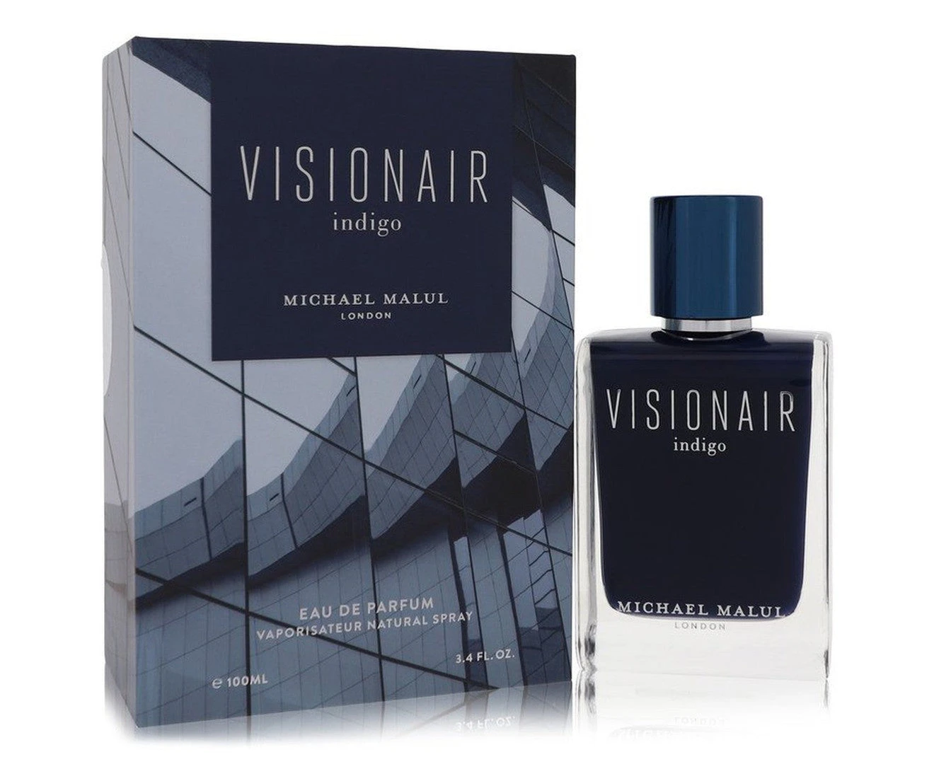 Visionair Indigo by Michael MalulEau De Parfum Spray 3.4 oz