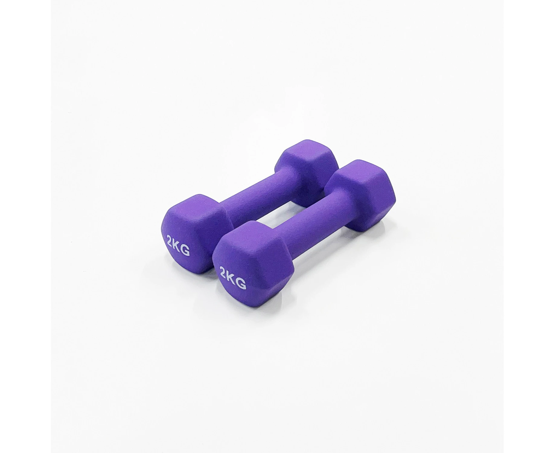 Neoprene Hex Dumbbell 2KG Pair