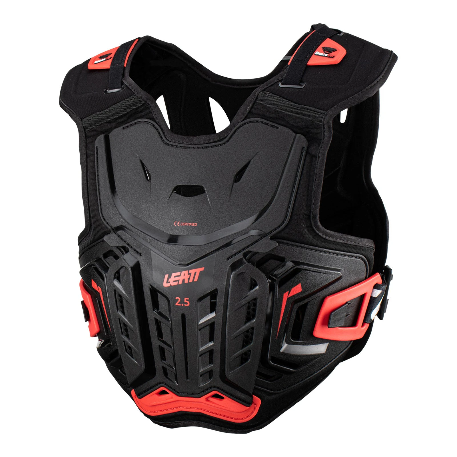 Leatt Junior 2.5 Chest Protector Black/Red