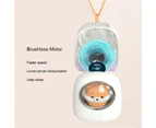 Cute Pet USB Hanging Neck Fan, Rechargeable Hands Free Personal Portable Fan with LED Light