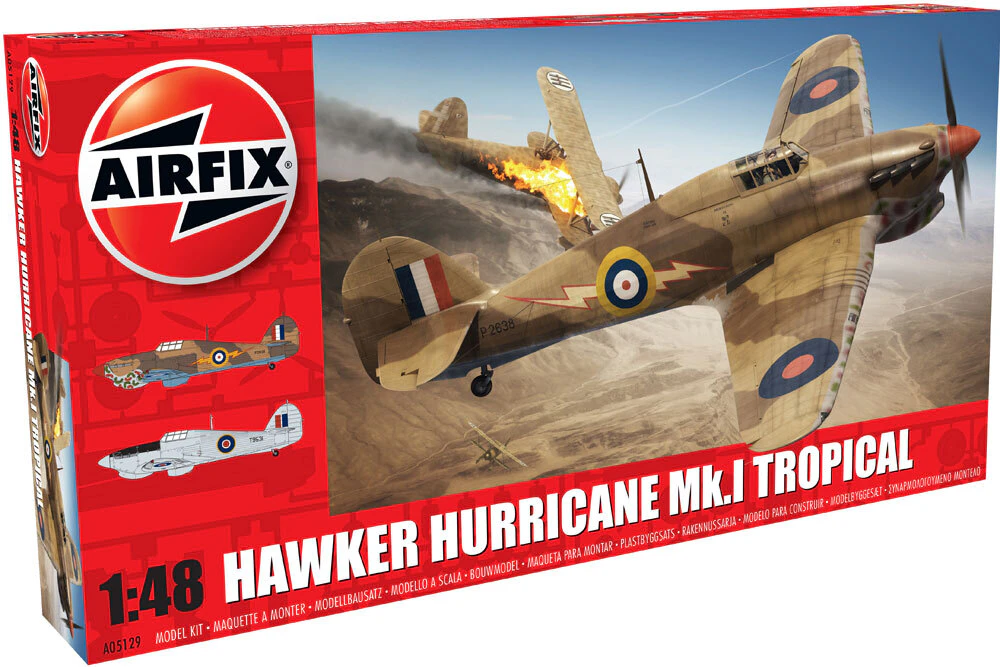 AIRFIX HAWKER HURRICANE MK1 - TROPICAL