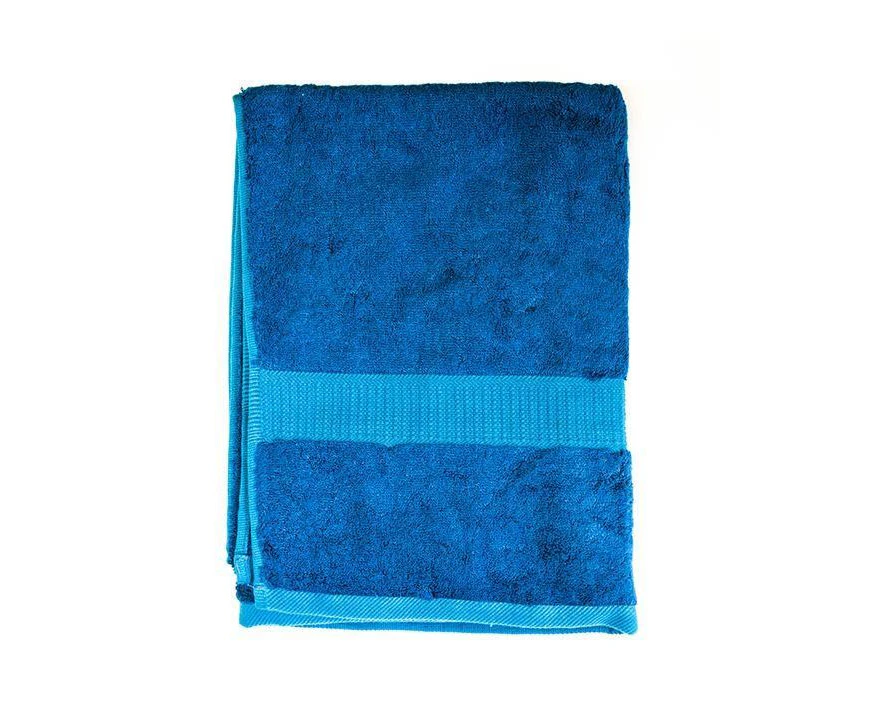 100% Organic Bamboo Luxury Bath Sheets - Dark Blue