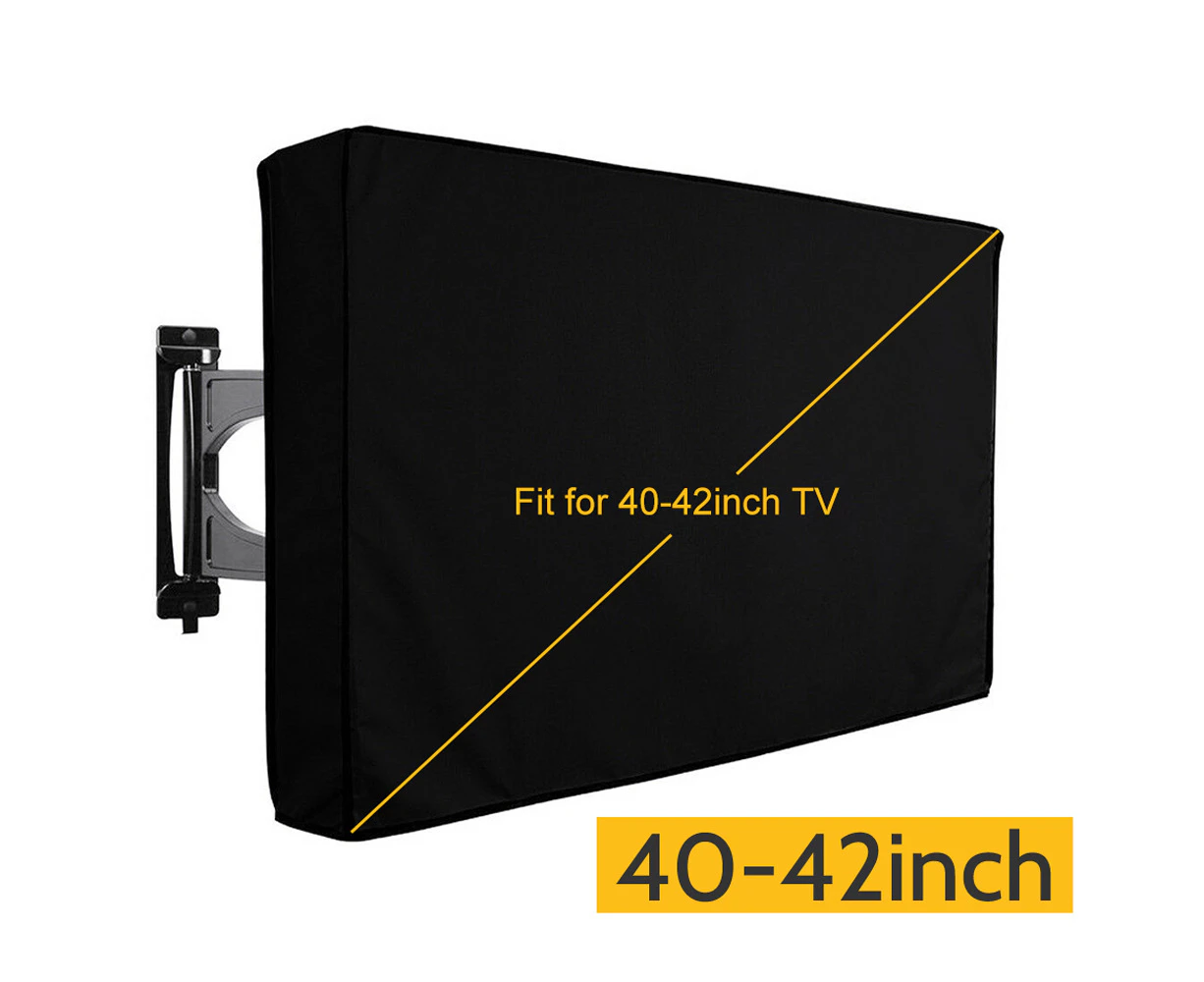 40"-42Inch Dustproof Waterproof TV Cover Outdoor Patio Flat Television Protector