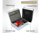 Dictionary Secret Hidden Security Safe Code Lock Cash Money Jewellery Locker