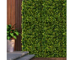 10x Marlow Artificial Boxwood Hedge Fence Fake Vertical Garden Green Outdoor