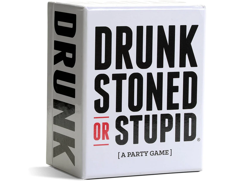 Drunk Stoned Stupid LLC Drunk Stoned or Stupid Party Game 861721000171