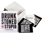 Drunk Stoned Stupid LLC Drunk Stoned or Stupid Party Game 861721000171