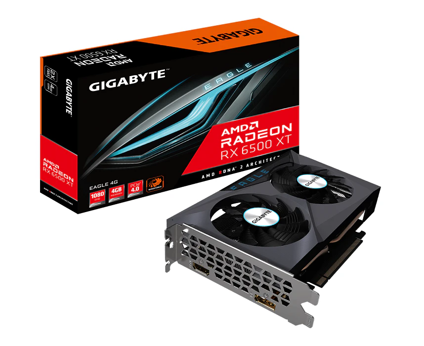 Gigabyte AMD Radeon RX 6500 XT EAGLE 4GB Video Card