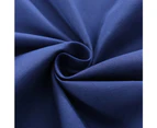 Justlinen 4 Piece 1200TC Ultra-Soft Microfibre Double Bed Sheet Set - Navy