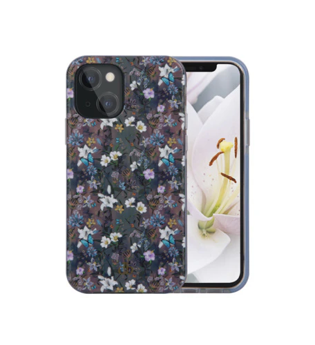 Dbramante1928 Capri Wild Flower Bumper Phone Case Back Cover Slim For iPhone 13