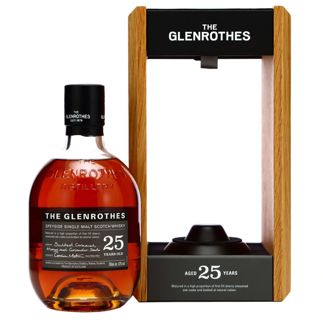 Glenrothes 25 Year Old Single Malt Whisky 700ML