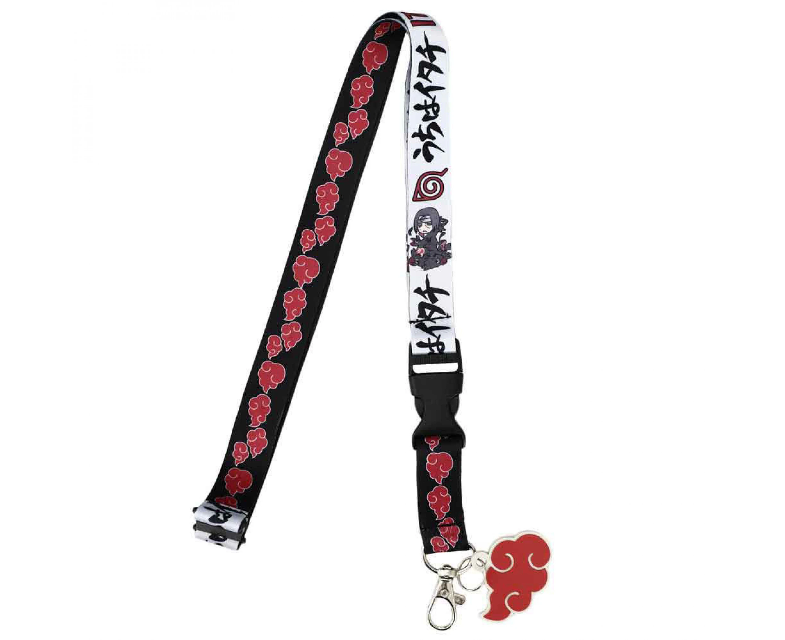 Naruto Shippuden Uchiha Itachi Rubber Charm Lanyard