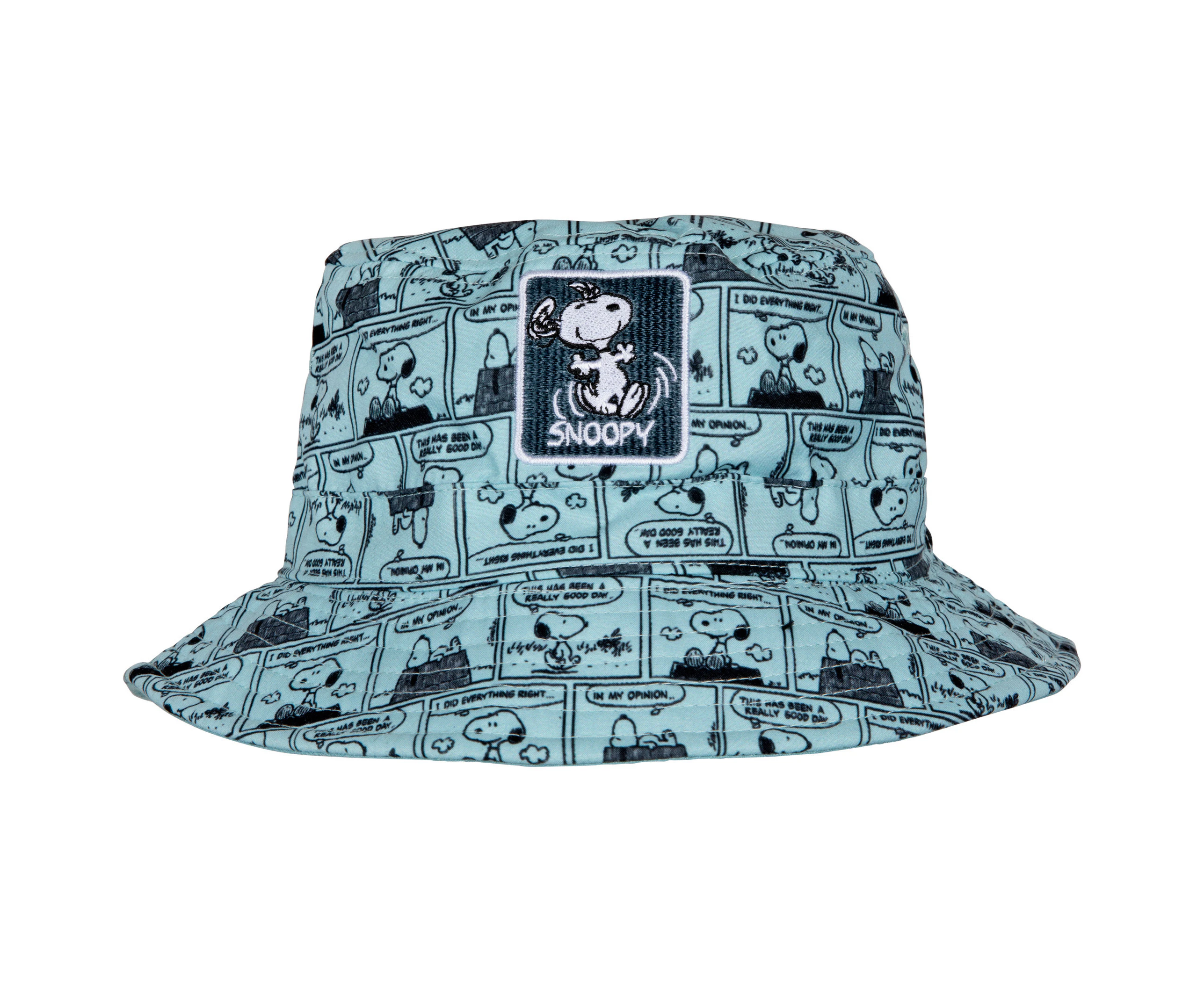 Peanuts Snoopy Dog Comic Panel Print Bucket Hat