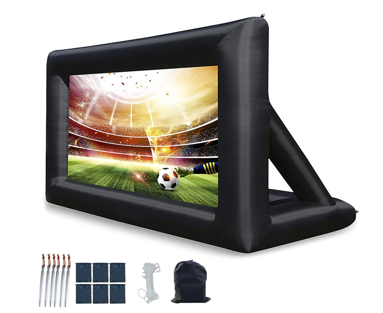 4M x 3M Inflatable Giant Movie Screen 16:9 Outdoor Projector Cinema Theater