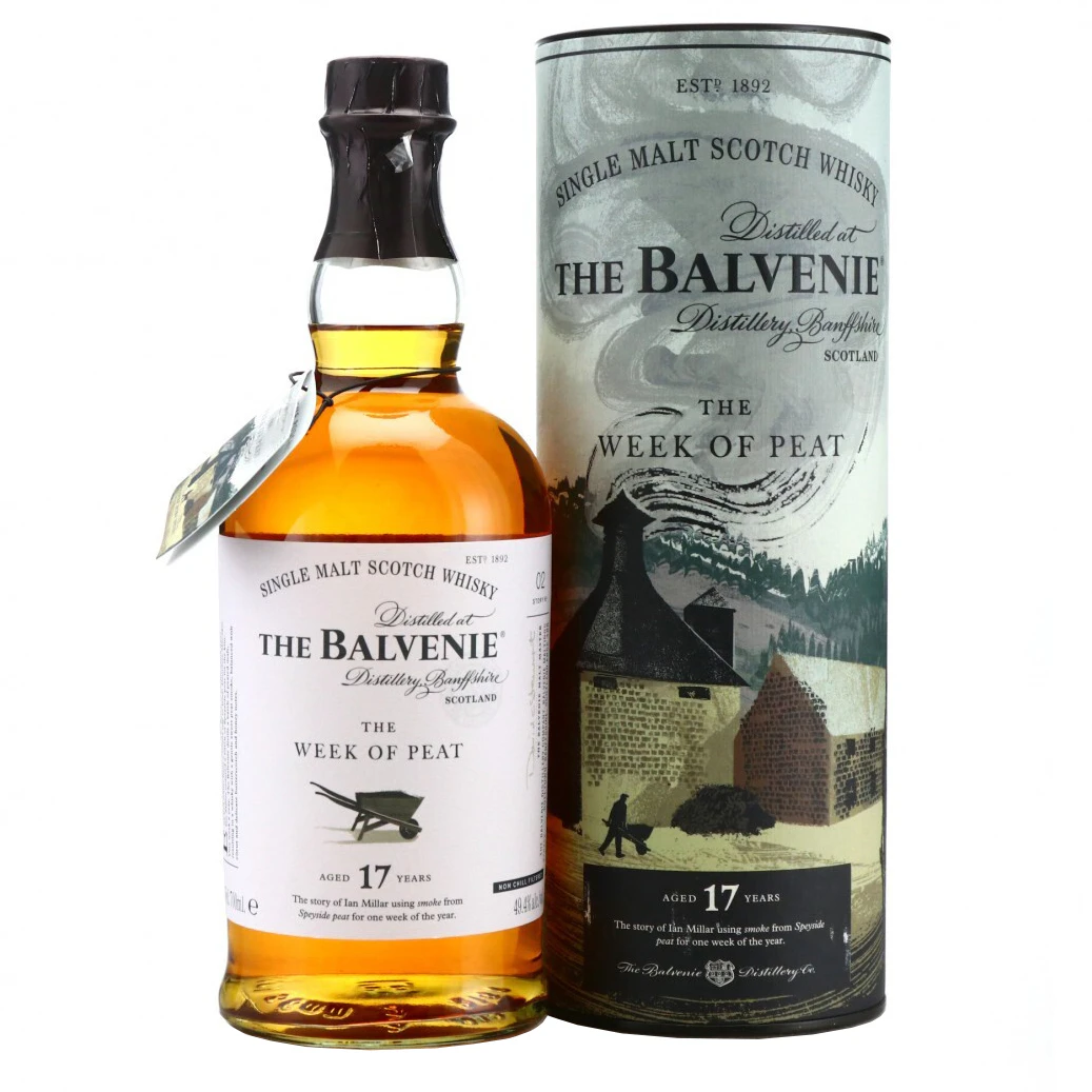 Balvenie 17 Year Old The Week of Peat Stories Collection 700ml