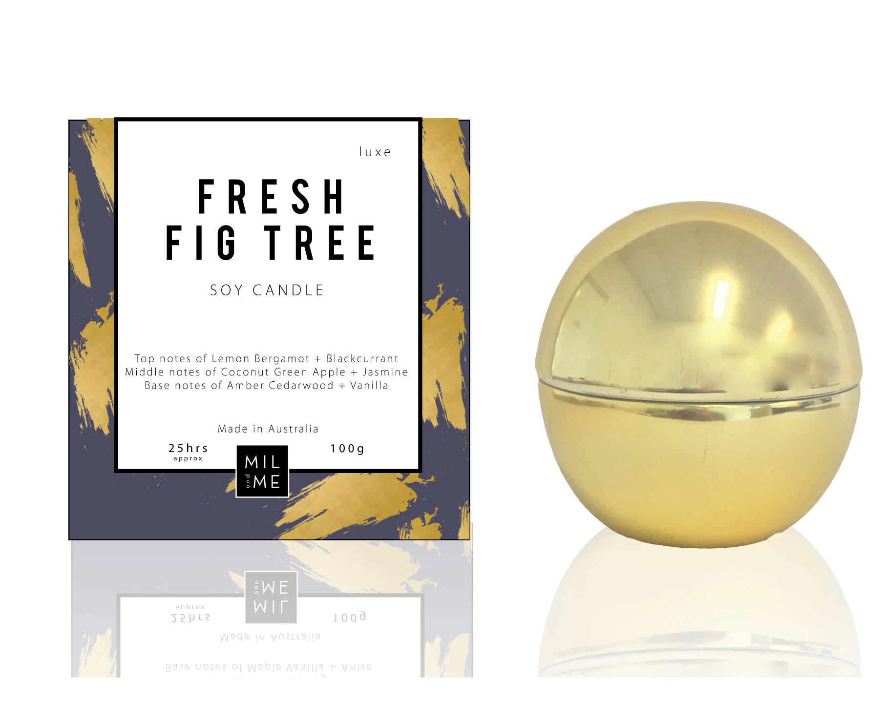 Mil + Me - Luxe Gold Fresh Fig Tree