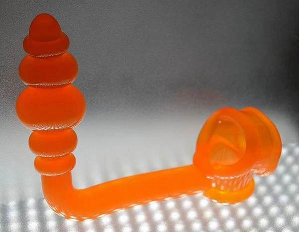 Sparkplug Buttplug W/Cocksling Cockring - Orange