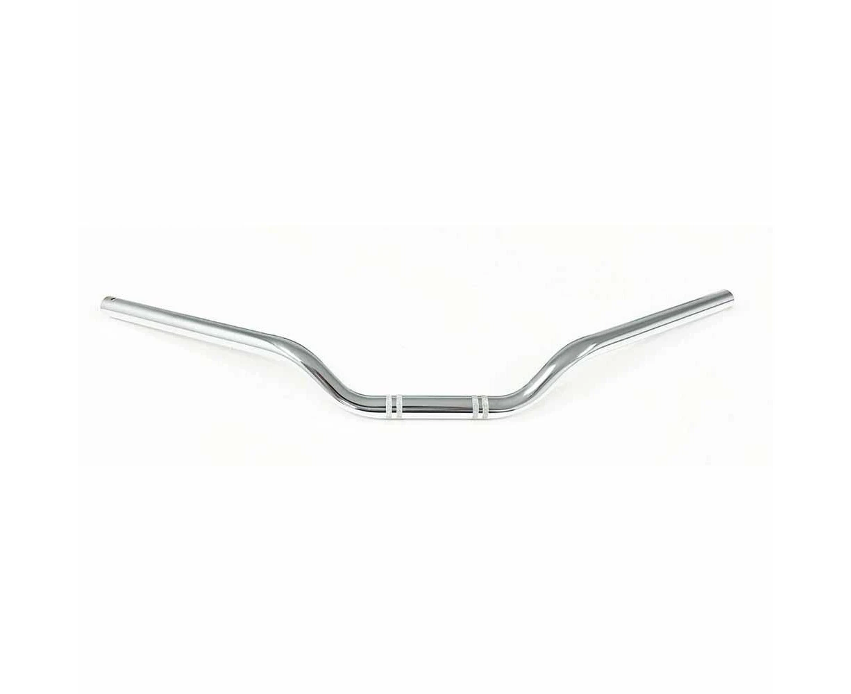 22mm (7/8") Silver Handlebar Universal Fit For Honda Yamaha Kawasaki Suzuki Motorcycles