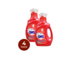 4 x Omo 968Ml Laundry Liquid Detergent Ultra Fast Clean