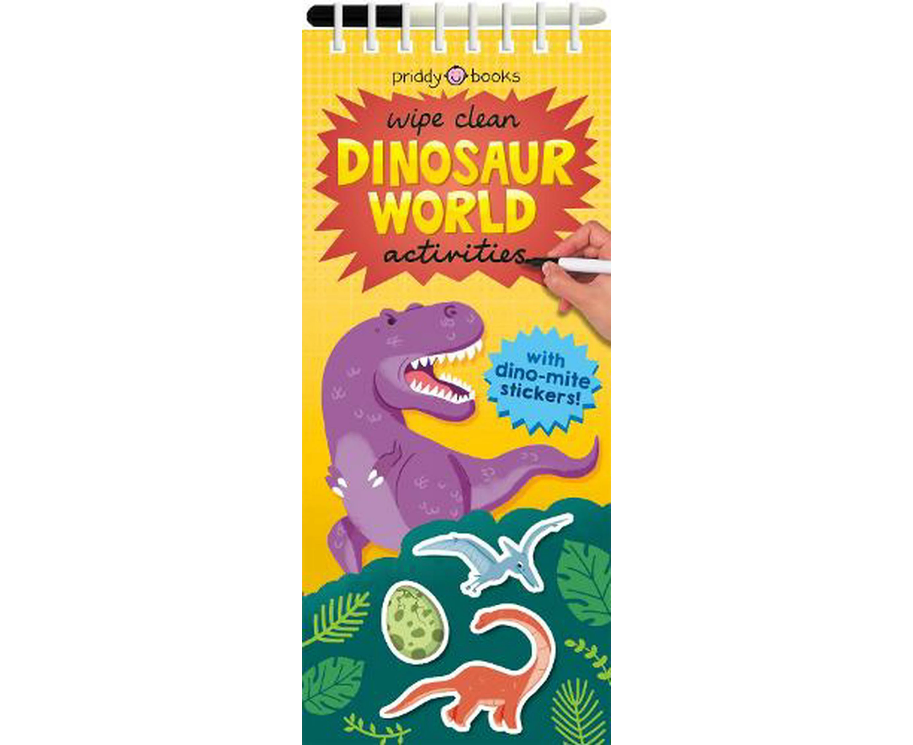 Wipe Clean Dinosaur World Activities