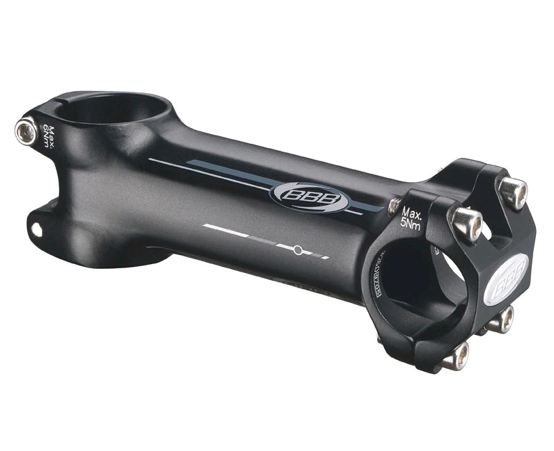 BBB Road Bike Stem - RaceForce - +/-60 - 26mm / 130mm - Black