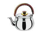 Teakettle for Stovetop Gas ,Stainless Steel Whistling Kettle Teapot 0.6L