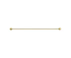 MEIR Round Brass Double Towel Rail - PVD Tiger Bronze - 900mm