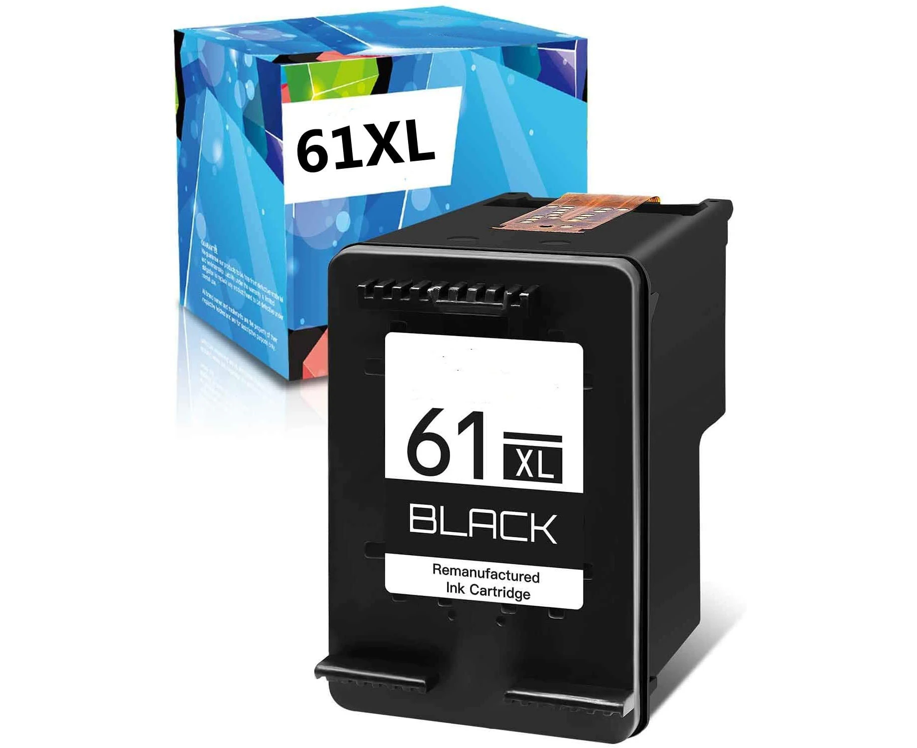 1x 61XL Black Ink Cartridge Compatible for HP Officejet 2620 4630 Deskjet 1000 1050 1510 2000 2050 2510 2540 3000 3050 for HP Envy 4500 4504 5530 Printers