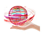 Momax  1 Pack Magic Flying Toy Ball Dynamic RGB Light Drop Resistant-Red