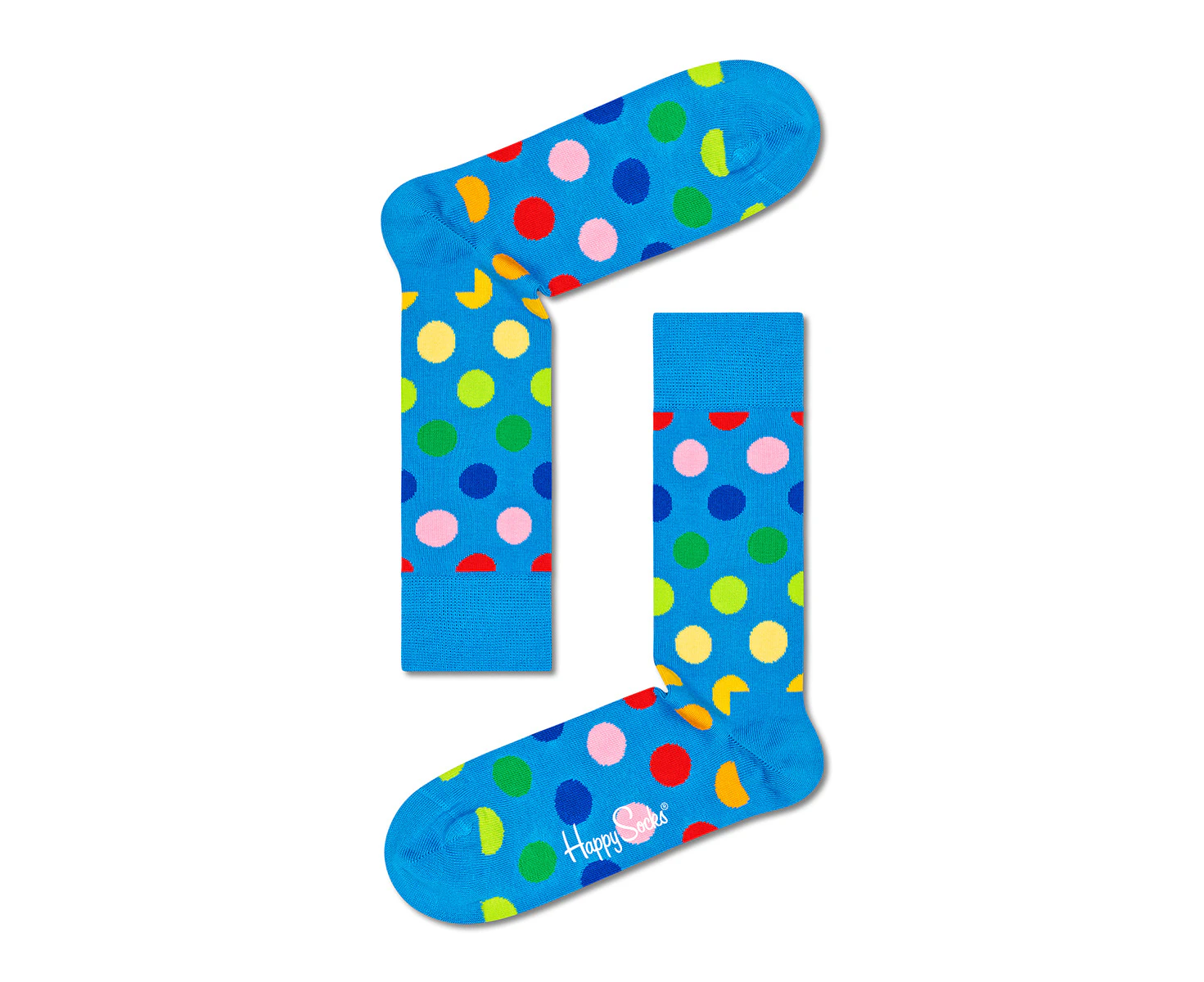 Big Dot Sock Blue/Multi