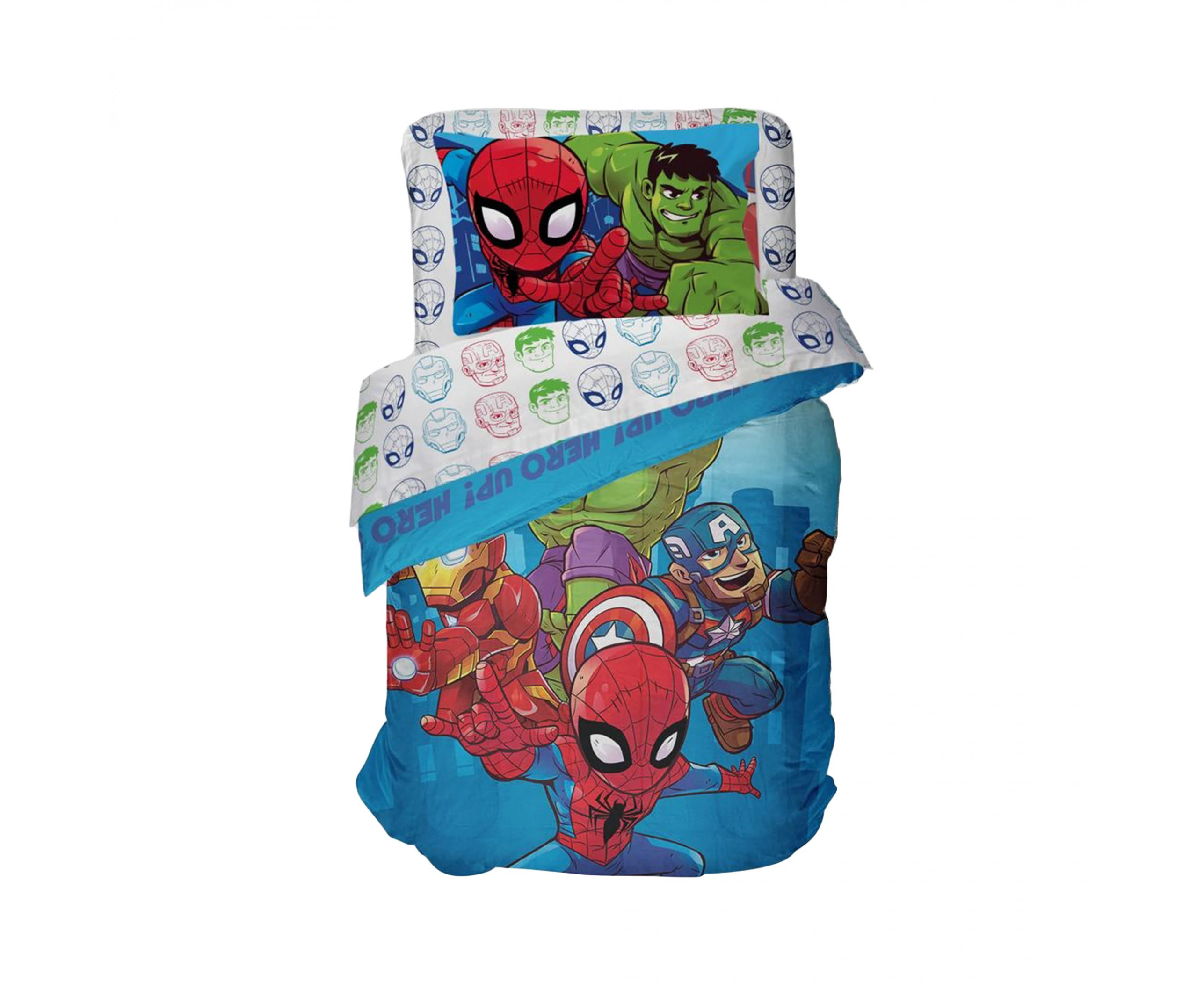 Avengers Amigos 4-Piece Toddler Bed Set