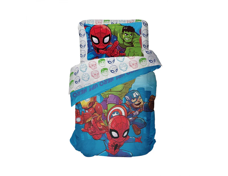 Avengers Amigos 4-Piece Toddler Bed Set