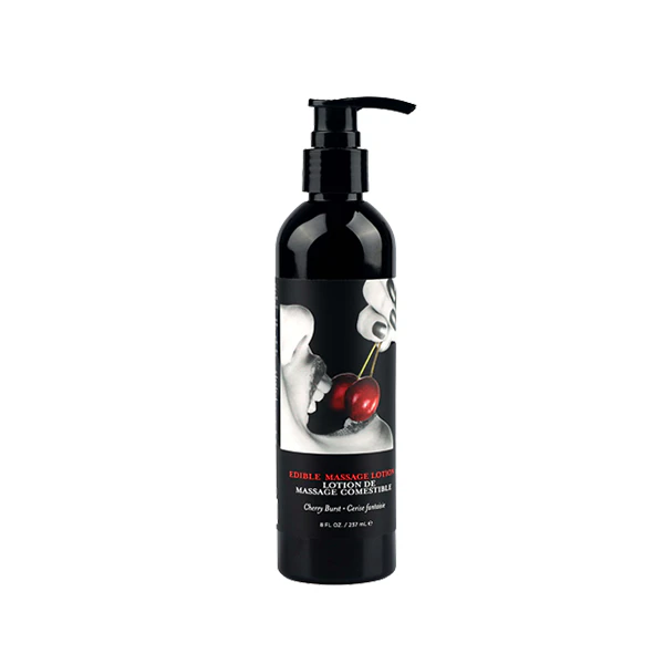 Edible Flavoured Massage Lotion 237 Ml - Cherry