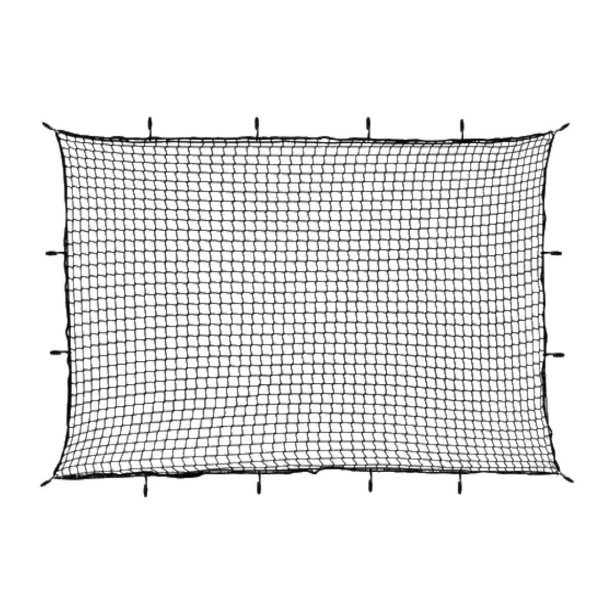 Handy Automotive Cargo Net 1.8m x 1.5m Square Mesh Safe & Secure for Utes/Traile