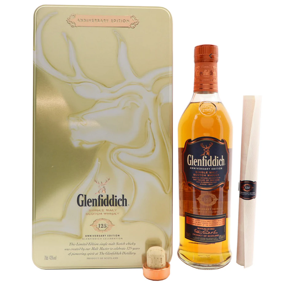 Glenfiddich 125th Anniversary Single Malt Whisky 700ml