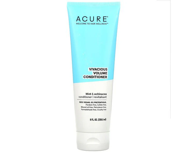 Acure, Vivacious Volume Conditioner, Mint & Echinacea, 8 fl oz (236.5 ml)