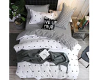 3D Little Love Stripe 12053 Quilt Cover Set Bedding Set Pillowcases Duvet Cover KING SINGLE DOUBLE QUEEN KING