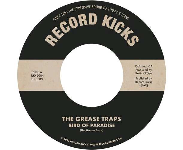 Grease Traps - Bird of Paradise / More & More (and More)  [7-INCH SINGLE] USA import