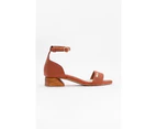 1 People Chicago  - Ankle Strap Heels - Canela