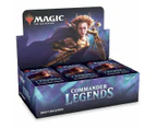 Magic: The Gathering Commander Legends Draft Booster Box | 24 Booster Packs (480 Cards) | 2 Legends Per Pack | Factory Sealed