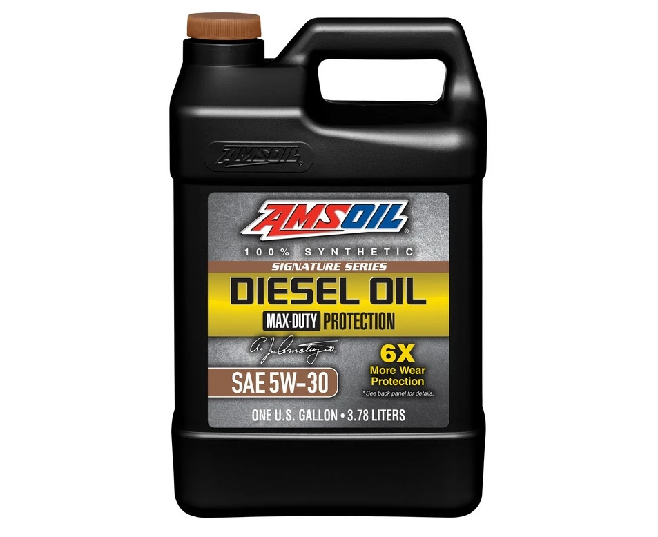 AMSOIL 5W-30 Max-Duty Synthetic Diesel Oil 1G