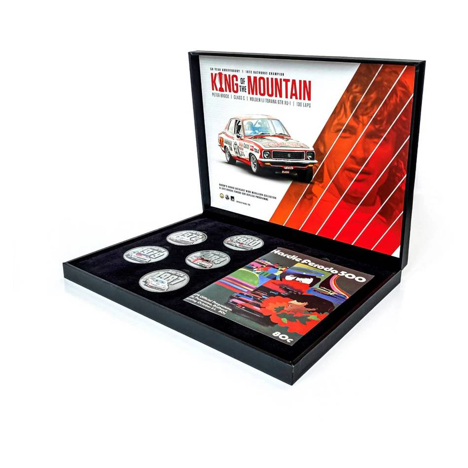 V8 Supercars - Peter Brock 50 Year Anniversary Bathurst Medallion Set