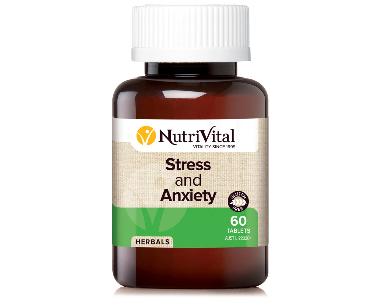 NutriVital Premium Stress and Anxiety 60 tabs