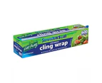 Castaway Stretch N Seal Cling Wrap Large 600M X 45Cm - Clear Single Roll