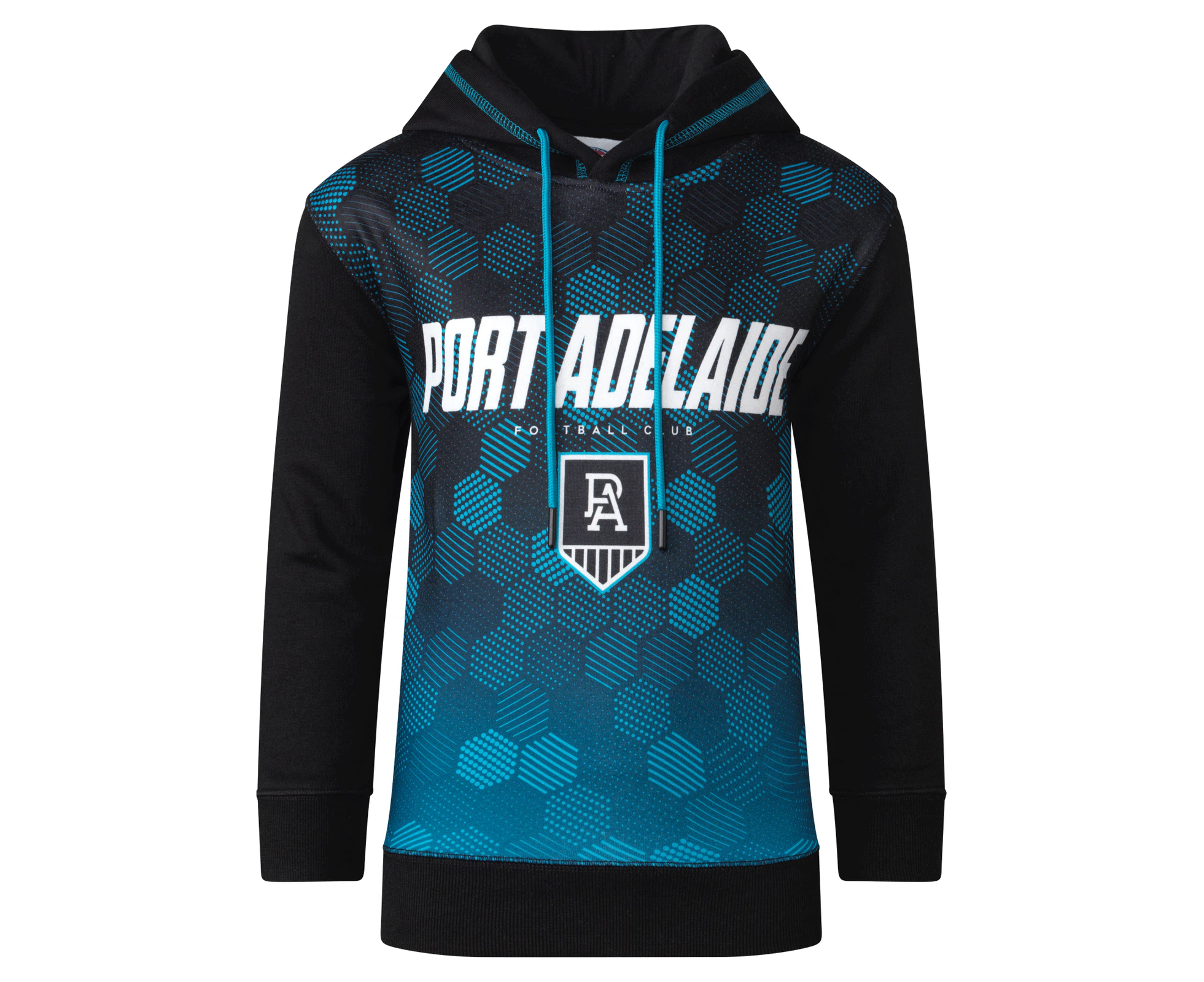 Port Adelaide Power AFL Kids Sublimated Hoody Hoodie Sizes 6-14! W22